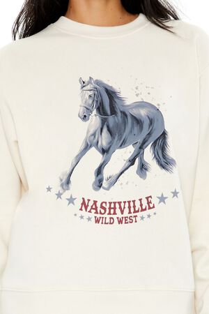 CREAM/MULTI Nashville Wild West Pullover, image 3