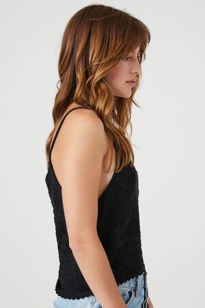 BLACK Sweater-Knit Cami, image 2