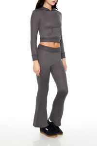 BLACK Mid-Rise Straight-Leg Pants, image 3