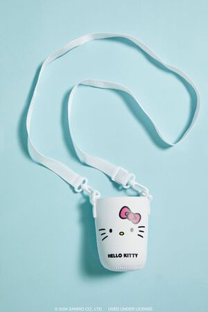 WHITE Hello Kitty Water Bottle Sling Bag, image 2