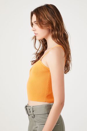 APRICOT Sweater-Knit Cropped Cami, image 2