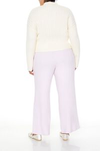 BLOSSOM Plus Size High-Rise Wide-Leg Pants, image 4