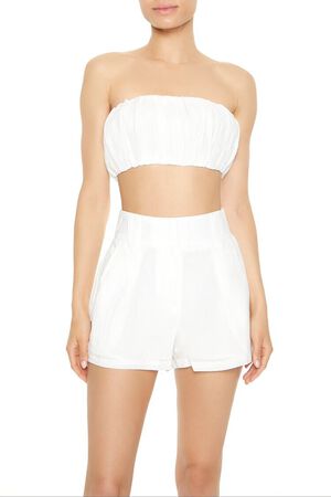 DARK COCOA Bubble Bandeau Top, image 1
