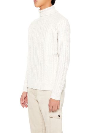 CREAM Cable Knit Turtleneck Sweater, image 3
