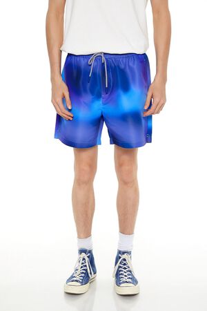 BLUE/MULTI Gradient Swim Trunks, image 2