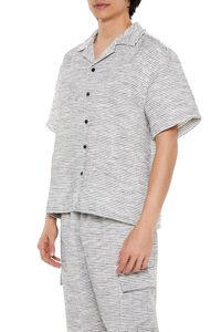 CREAM/MULTI Cropped Striped Shirt, image 4
