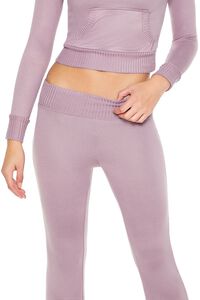 PURPLE Mid-Rise Straight-Leg Pants, image 5