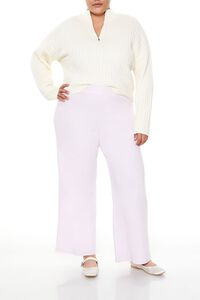 BLOSSOM Plus Size High-Rise Wide-Leg Pants, image 1