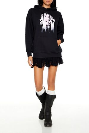 BLACK/MULTI Nicki Minaj Graphic Hoodie, image 2