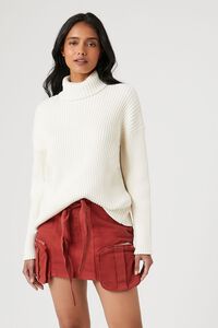 BRICK Twill Utility Cargo Mini Skirt, image 7
