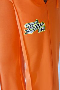 ORANGE/MULTI FUBU Mesh Track Pants, image 5