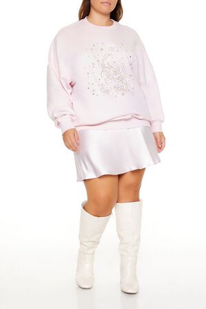 BLOSSOM/MULTI Plus Size Beaded Virgo Pullover, image 2