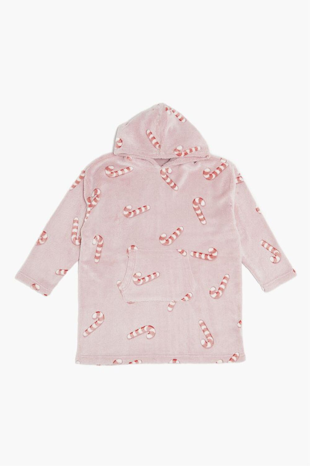 PINK/MULTI Girls Candy Cane Pajama Dress (Kids), image 1