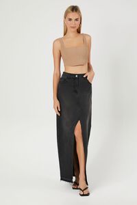 TOAST Sweater-Knit Crop Top, image 4