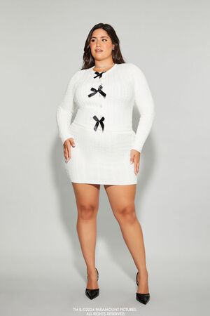 CREAM Plus Size Mean Girls Mini Skirt, image 1