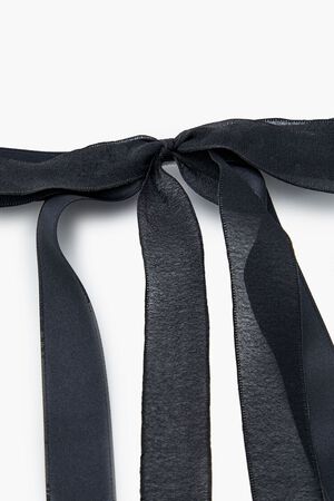 WHITE Oversized Bow Hair Clip, image 3