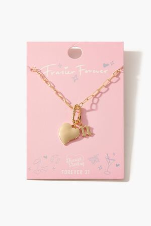 GOLD/T Frasier Sterling Initial Necklace, image 3
