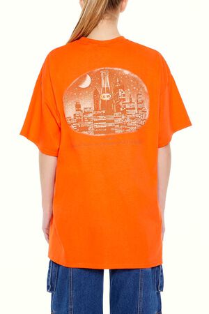 ORANGE/MULTI A & W Root Beer Graphic Tee, image 3
