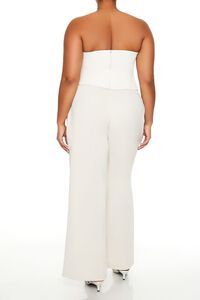 CHAMPAGNE PEARL Plus Size Wide-Leg Trouser Pants, image 4