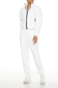 WHITE Active High-Rise Joggers, image 1