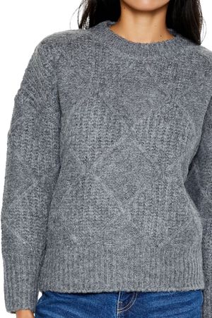 BLUE/MULTI Textured Marled Knit Sweater, image 3