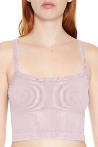 PURPLE Seamless Cropped Cami, image 3