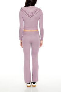 PURPLE Mid-Rise Straight-Leg Pants, image 4