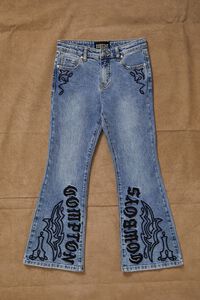 LIGHT DENIM/MULTI Girls Compton Cowboys Jeans (Kids), image 6