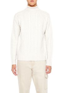 CREAM Cable Knit Turtleneck Sweater, image 1