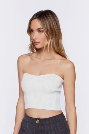 VANILLA Sweater-Knit Tube Top, image 2