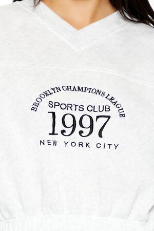 HEATHER GREY/MULTI Brooklyn Champions League Pullover, image 3