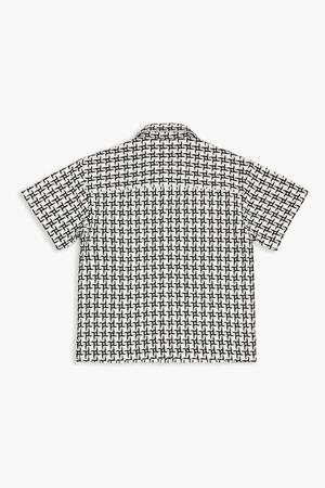 TAUPE/MULTI Kids Geo Print Shirt (Girls + Boys), image 2