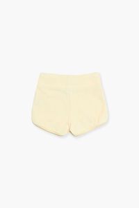 YELLOW Girls Dolphin-Hem Shorts (Kids), image 2