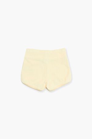 YELLOW Girls Dolphin-Hem Shorts (Kids), image 2
