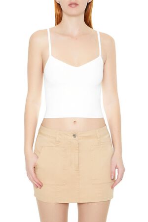 LATIGO BAY Sweater-Knit Cropped Cami, image 1