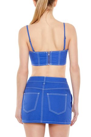 COBALT Sweetheart Cropped Cami, image 3