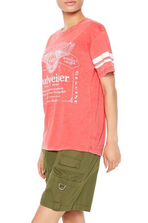 RED/MULTI Budweiser Graphic Tee, image 2