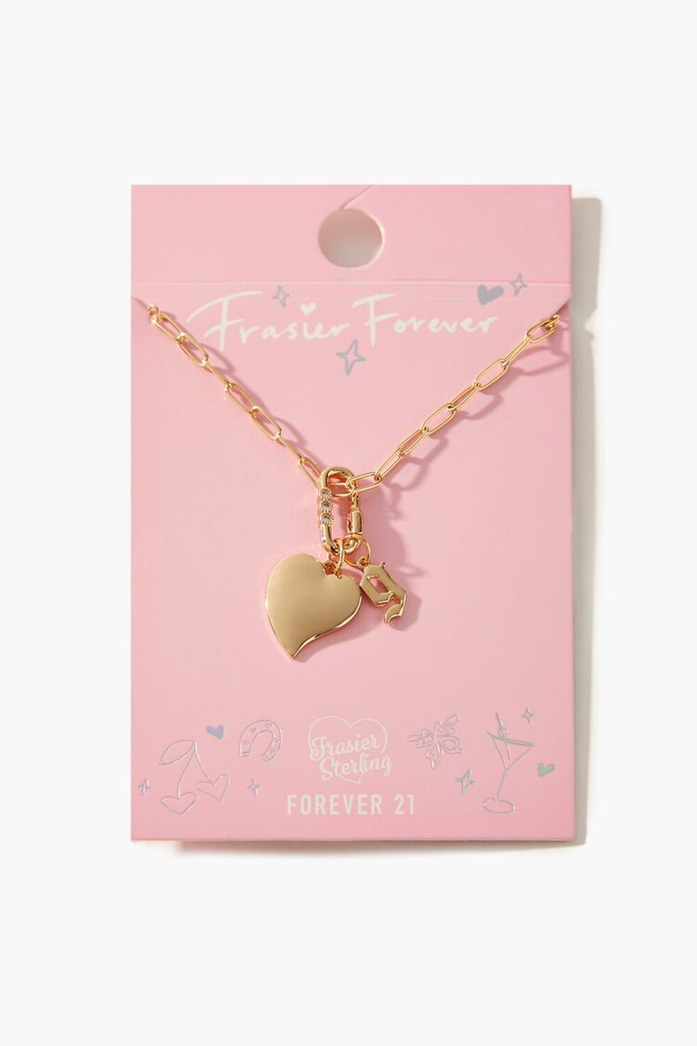 GOLD/G Frasier Sterling Initial Necklace, image 3