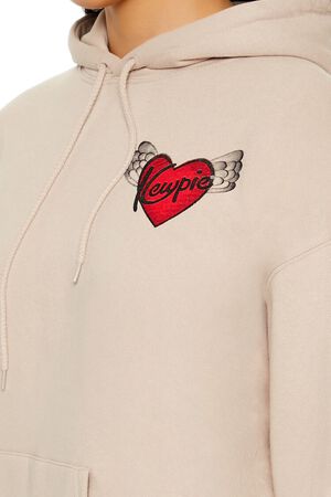 BEIGE/MULTI Kewpie Lil Hottie Graphic Hoodie, image 3