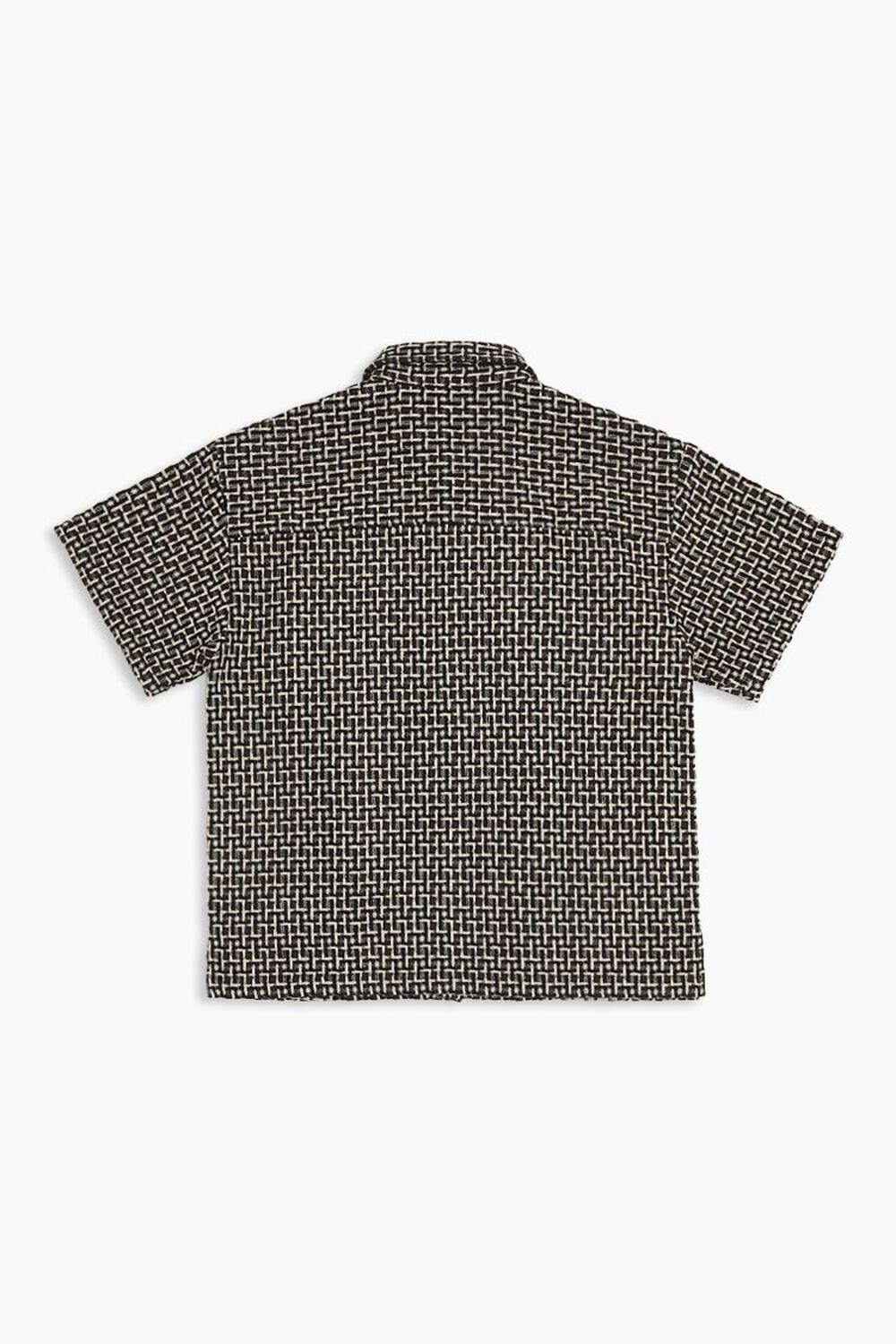 TAUPE/MULTI Kids Geo Print Shirt (Girls + Boys), image 2