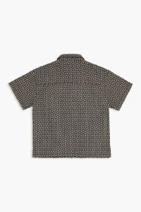 TAUPE/MULTI Kids Geo Print Shirt (Girls + Boys), image 2