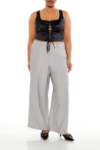 GREY Plus Size Wide-Leg Pants, image 1