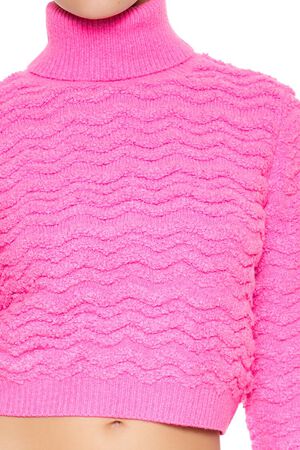 NAVY Turtleneck Cropped Sweater, image 3