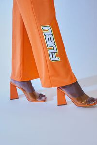 ORANGE/MULTI FUBU Mesh Track Pants, image 6