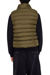 OLIVE/LIGHT OLIVE Checkered Basketwoven Vest, image 4