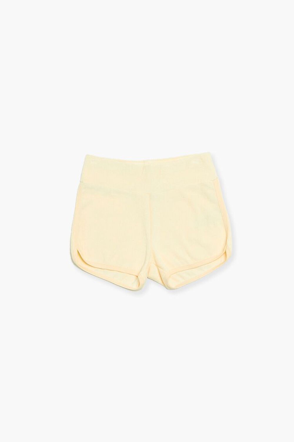 YELLOW Girls Dolphin-Hem Shorts (Kids), image 1