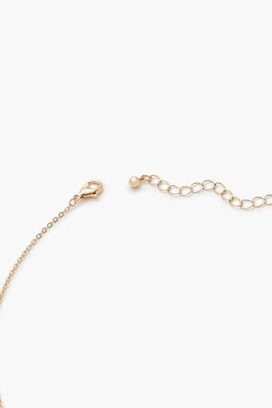 GOLD Star & Dog Tag Charm Necklace, image 3
