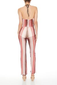 BROWN/MULTI Striped Flare-Leg Pants, image 5