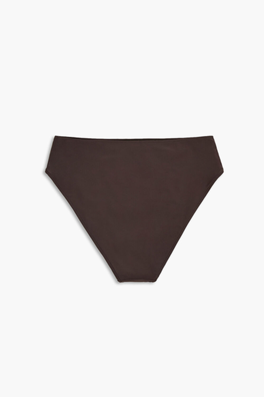 DARK BROWN Plus Size Cheeky Bikini Bottoms, image 2