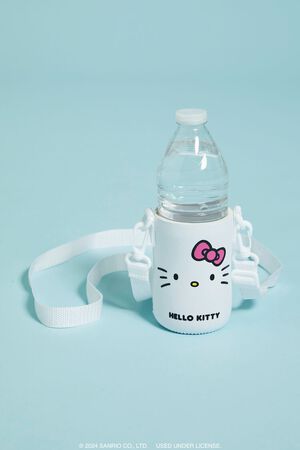 WHITE Hello Kitty Water Bottle Sling Bag, image 1